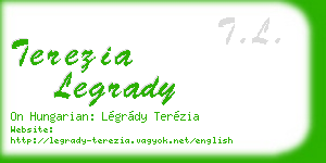 terezia legrady business card